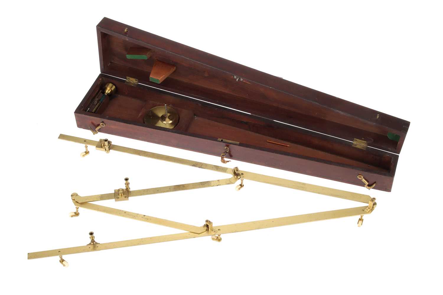 Lot 165 - Georgian Brass Pantograph By Adams