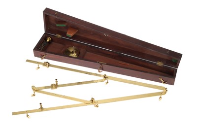 Lot 165 - Georgian Brass Pantograph By Adams