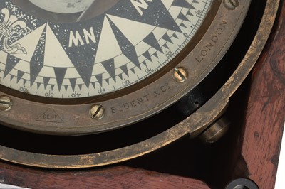 Lot 162 - A Very Early Dent Pattern 24 Improved Liquid Azimuth Compass