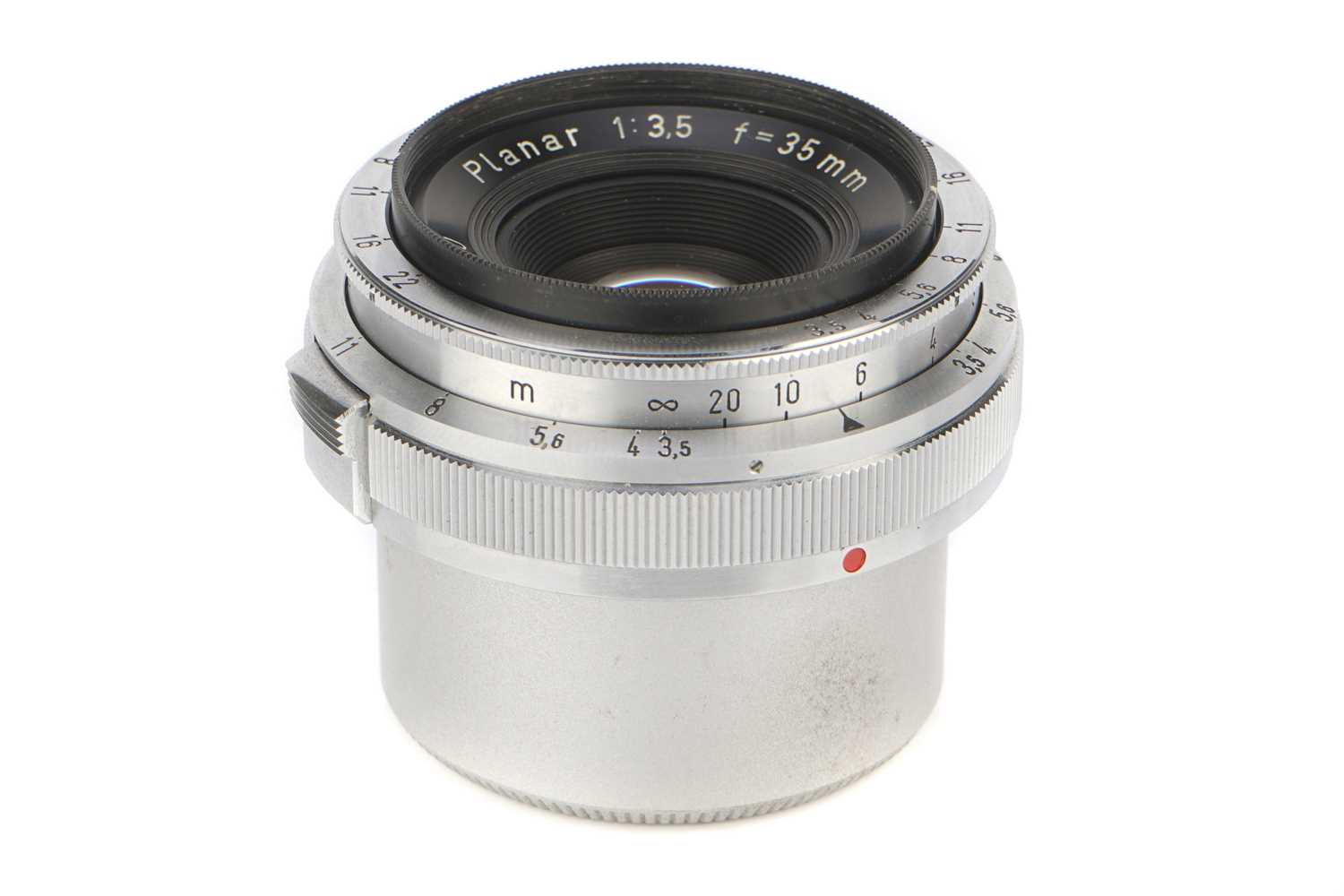 Lot 132 - A Carl Zeiss Planar f/3.5 35mm Lens