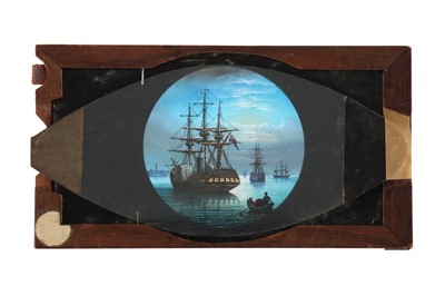 Lot 435 - Magic Lantern Slide of Animated Boats at Anchor