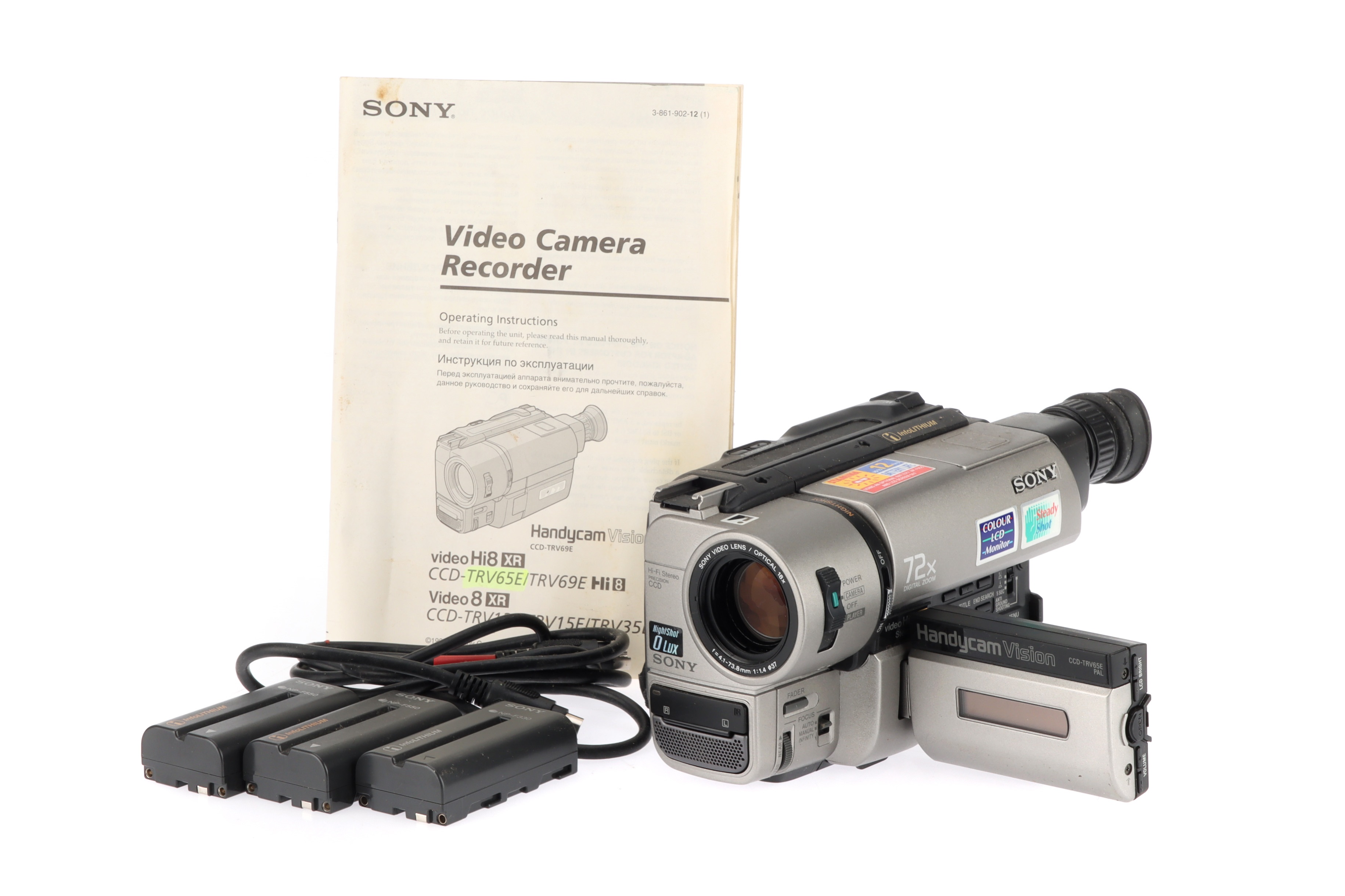 SONY ビデオカメラ　CCD-TRV65 Sony CCD-TRV65 Handycam Camcorder Hi8 XR Home Video Camera - Etsy UK