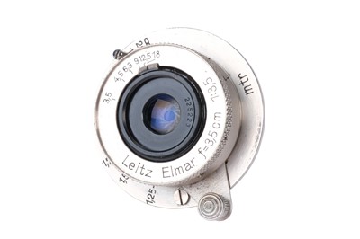 Lot 27 - A Leitz Elmar f/3.5 35mm Lens