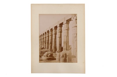 Lot 56 - A Good Collection of 44 Egyptian Albumen Photographs