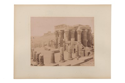 Lot 56 - A Good Collection of 44 Egyptian Albumen Photographs