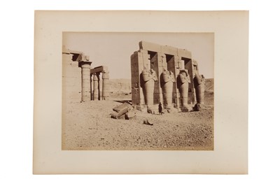 Lot 56 - A Good Collection of 44 Egyptian Albumen Photographs