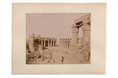 Lot 56 - A Good Collection of 44 Egyptian Albumen Photographs