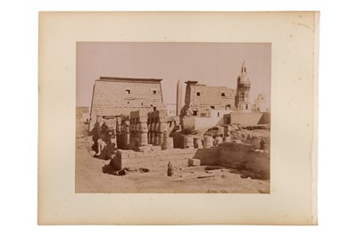 Lot 56 - A Good Collection of 44 Egyptian Albumen Photographs