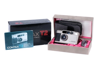 Lot 178 - A Contax T2 Compact 35mm Camera