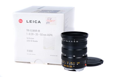 Lot 78 - A Leitz Tri-Elmar-M ASPH. f/4 28-35-50mm Lens