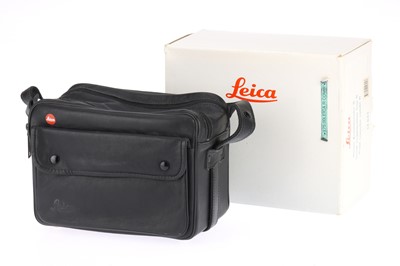 Lot 94 - A Black Leica Small Combination Bag R Camera Outfit Bag