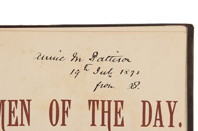 Lot 769 - HERBERT ROSE BARRAUD (1845-1896), Men and Women of the Day, 1888 - 1889