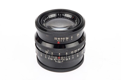 Lot 271 - A Carl Zeiss Jena Biotar f/2 58mm Lens