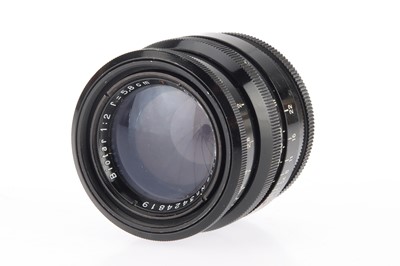 Lot 271 - A Carl Zeiss Jena Biotar f/2 58mm Lens