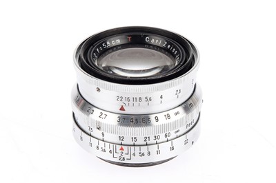 Lot 272 - A Carl Zeiss Jena Biotar f/2 58mm Lens