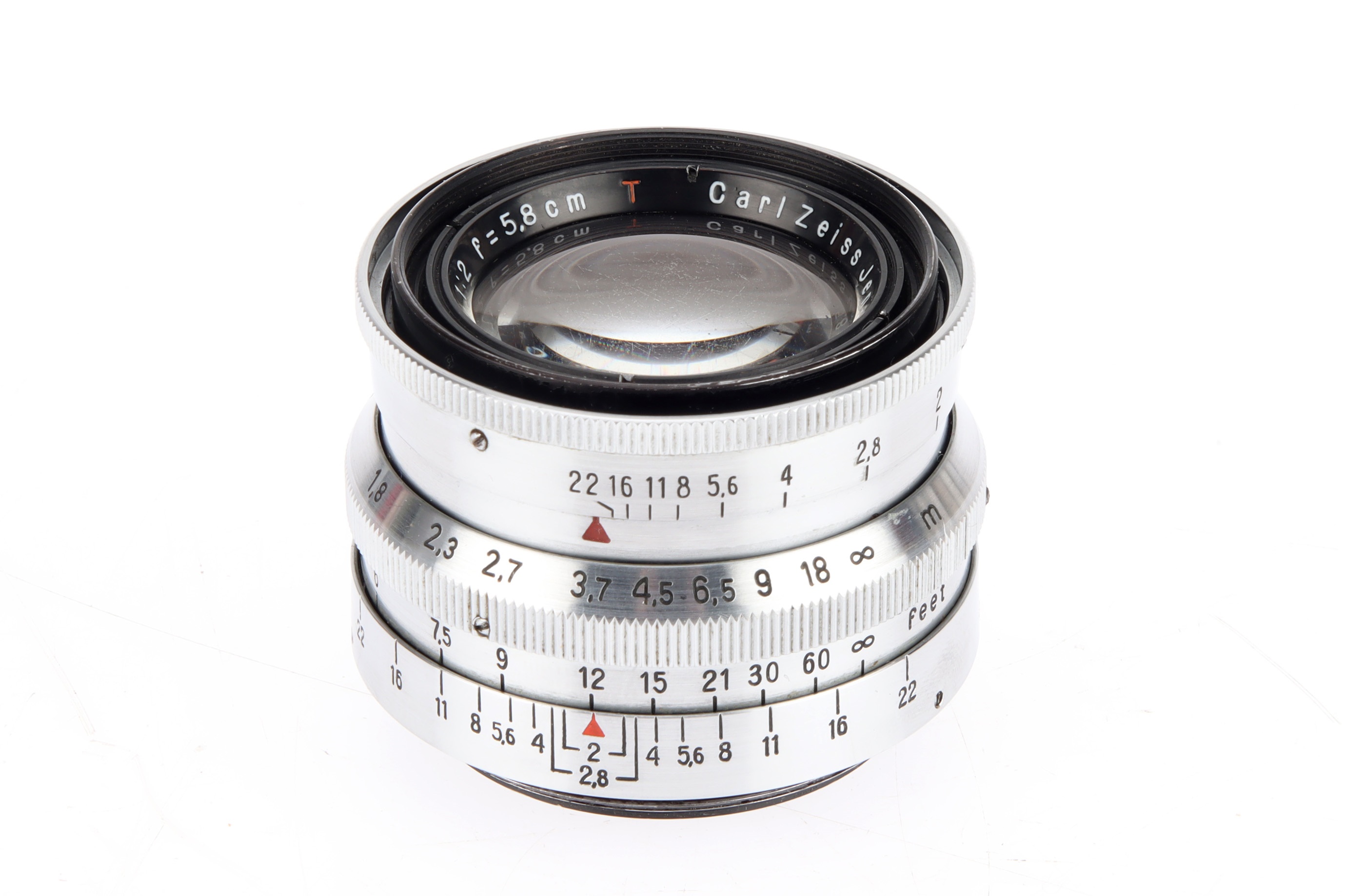 Lot 272 - A Carl Zeiss Jena Biotar f/2 58mm Lens,