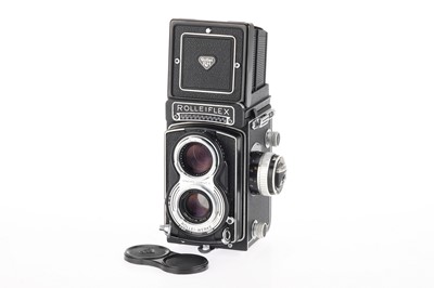 Lot 167 - A Rolleiflex 3.5T Medium Format TLR Camera