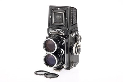 Lot 168 - A Rollei Tele-Rolleiflex Medium Format TLR Camera