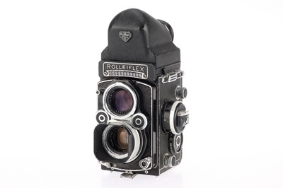 Lot 169 - A Rolleiflex 3.5F Medium Format TLR Camera