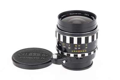 Lot 273 - A Steinheil Munchen Auto-D-Quinaron f/2.8 35mm Lens