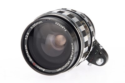 Lot 273 - A Steinheil Munchen Auto-D-Quinaron f/2.8 35mm Lens