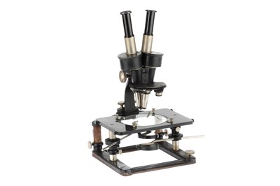 Lot 123 - Greenough Binocular Dissecting Microscope By Zeiss.