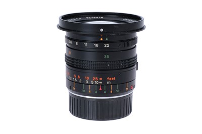Lot 132 - A Konica M-Hexanon 'Dual Lens' f/3.4-4.0 21-35mm Lens