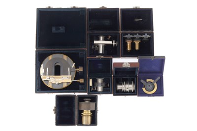 Lot 236 - A Collection of Zeiss Microscope Accessories