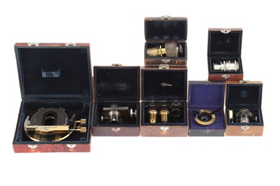 Lot 138 - A Collection of Zeiss Microscope Accessories