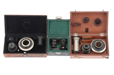 Lot 139 - Collection of Early Zeiss Microscope Polarizing Equipment