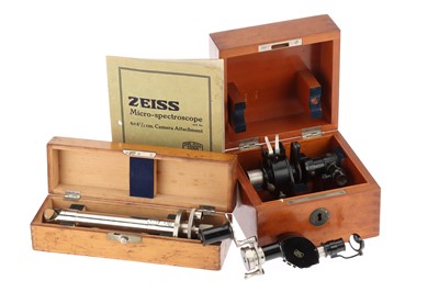 Lot 141 - A Collection of Carl Zeiss Spectroscopes