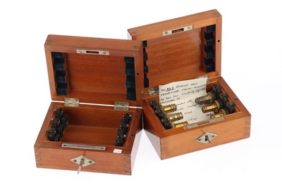 Lot 144 - A Cases of Carl Zeiss Jena Objectives