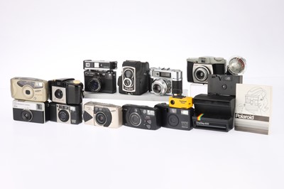 Lot 292 - A Collection of Various Simple Viewfinder and Automatic Cameras