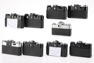 Lot 89 - A Good Selection of Zenit 35mm SLR Cameras