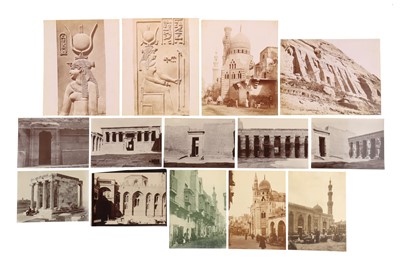 Lot 49 - Crupi, Sommer and Bonfils, Albumen Prints Of Egypt & Italy