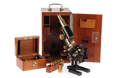 Lot 404 - A Zeiss Jug Handle Microscope