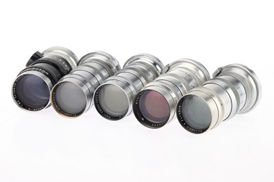 Lot 268 - A Selection of Contax / Nikon Mount Lenses