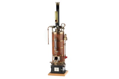 Lot 190 - An Exhibition Standard Vertical Boiler