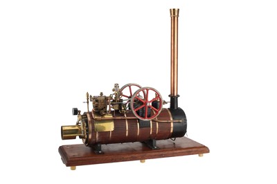 Lot 198 - Large Exhibition Standard Overtype Stationary Steam Engine