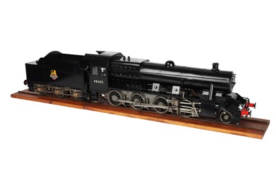 Lot 201 - A 3½" Gauge LMS 8F Class 2-8-0 No.48305 Locomotive & Tender