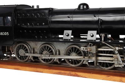 Lot 201 - A 3½" Gauge LMS 8F Class 2-8-0 No.48305 Locomotive & Tender