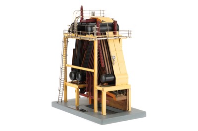Lot 189 - A Large and Highly Detailed Boardroom Model of a Boiler