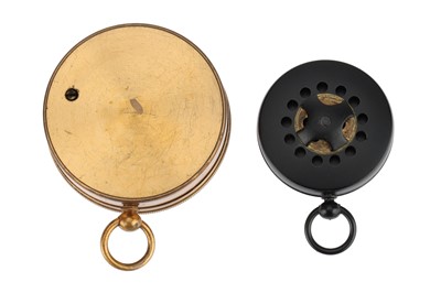 Lot 175 - Pocket Aneroid Barometer, & Damp Meter/Hygrometer
