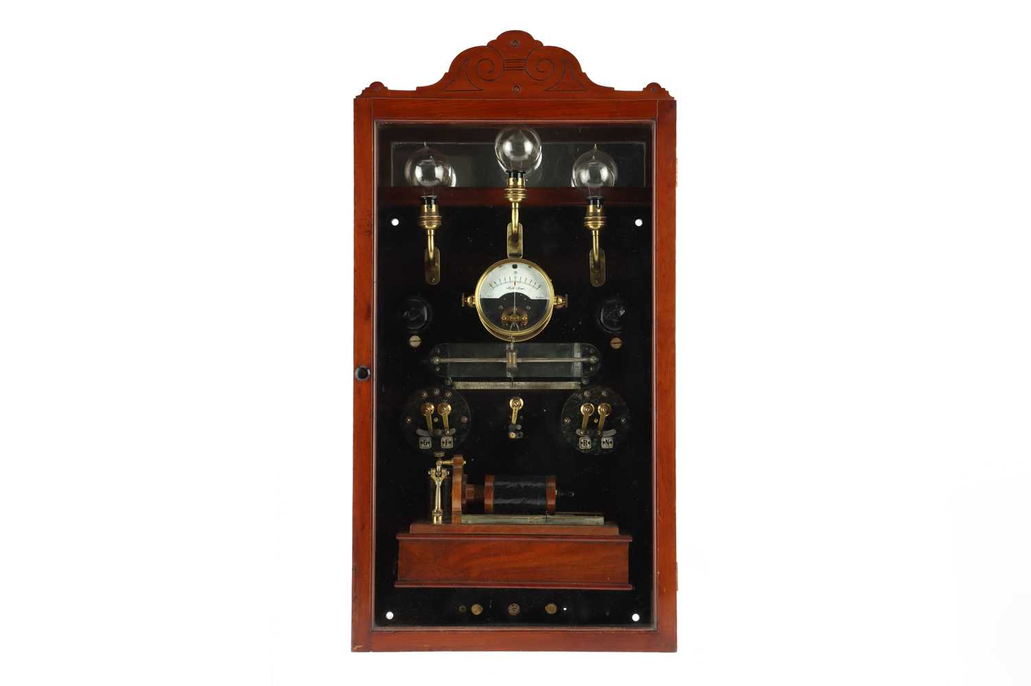 Lot 93 - A Very Fine Wall Mounted Electromedical Shock Machine