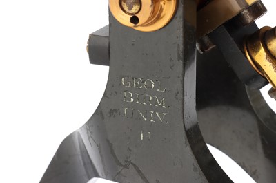 Lot 112 - A Watson Petrological Edinburgh Microscope