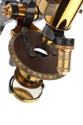 Lot 112 - A Watson Petrological Edinburgh Microscope