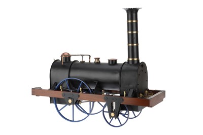 Lot 200 - A Historically Important Period Model of Stephenson’s 2-2-0 Planet Steam Locomotive