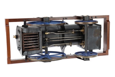 Lot 200 - A Historically Important Period Model of Stephenson’s 2-2-0 Planet Steam Locomotive