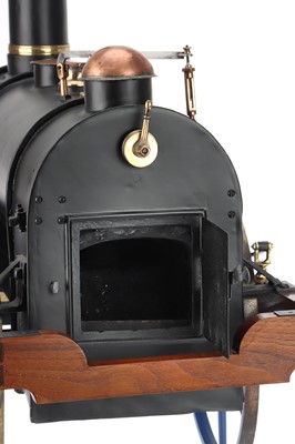 Lot 200 - A Historically Important Period Model of Stephenson’s 2-2-0 Planet Steam Locomotive