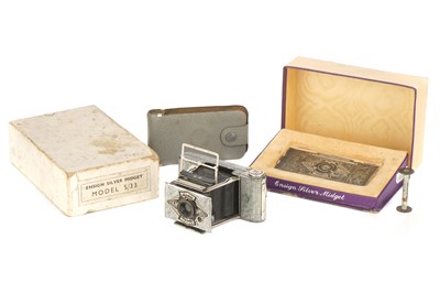 Lot 170 - A Houghton-Butcher Ensign Midget Silver Jubilee S/33 Camera